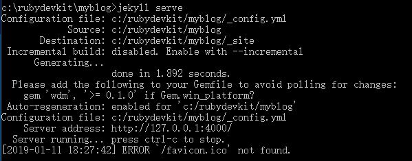 jekyllserve